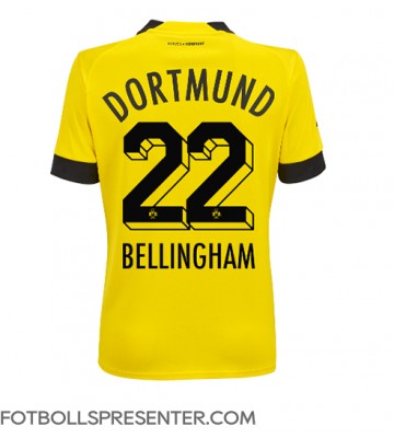 Borussia Dortmund Jude Bellingham #22 Hemma Matchtröja Dam 2022-23 Kortärmad